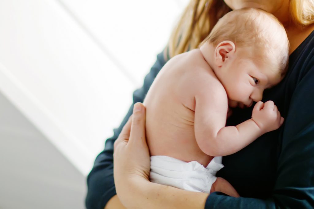 Doula Momma: Baby snuggling against his mother